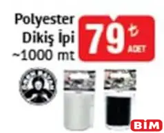 ÖREN BAYAN POLYESTER DİKİŞ İPİ 1000 MT fiyat ve kampanya bilgisi